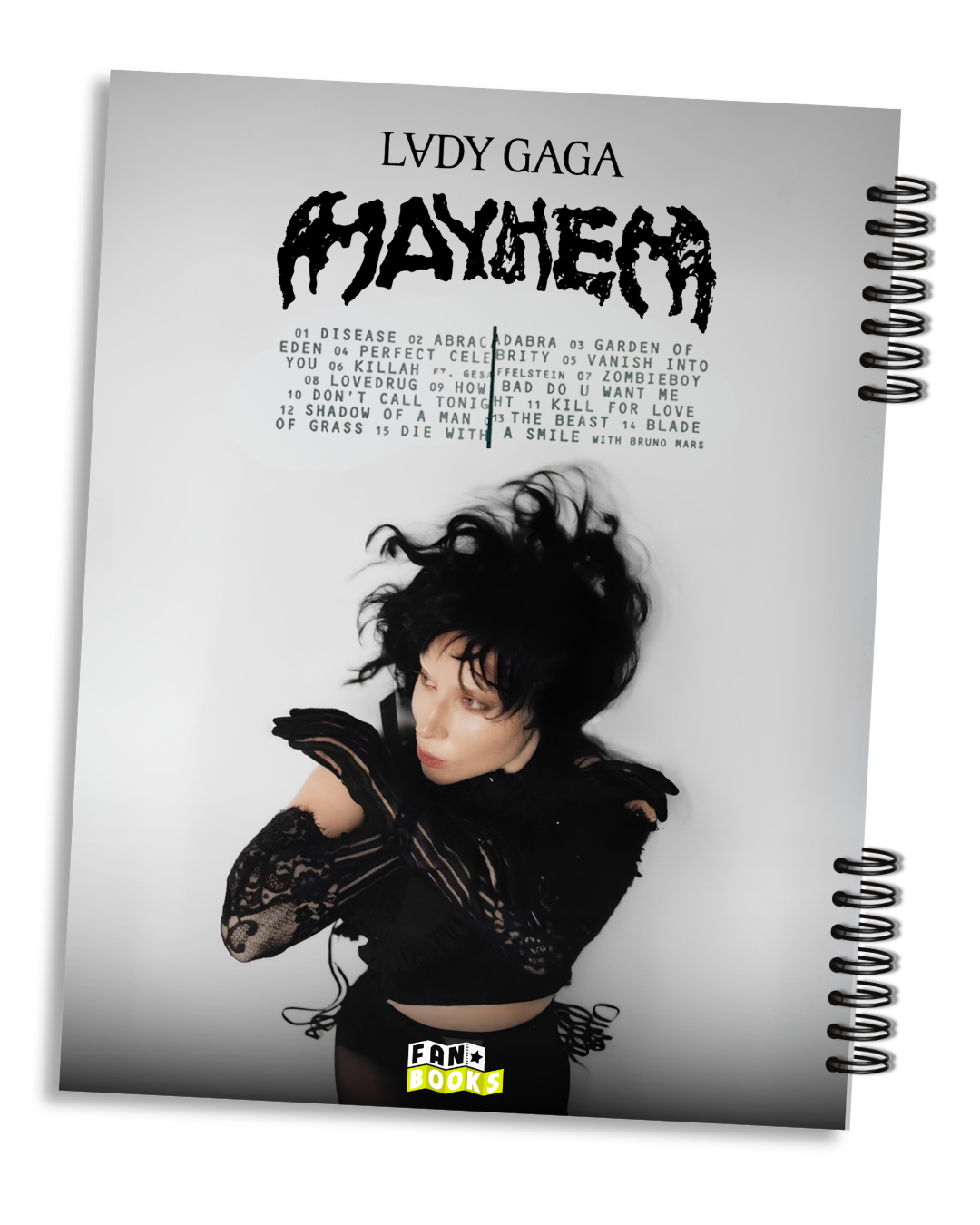 Cuaderno Fanbook- Lady Gaga - Mayhem (grande / 1 Materia) - Image 4