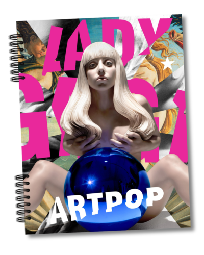 Cuaderno Fanbook- Lady Gaga - ARTPOP (grande / 1 Materia)