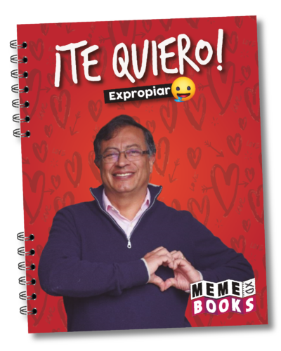 Cuaderno Memebook - Te Expropio (grande / 5 materias)