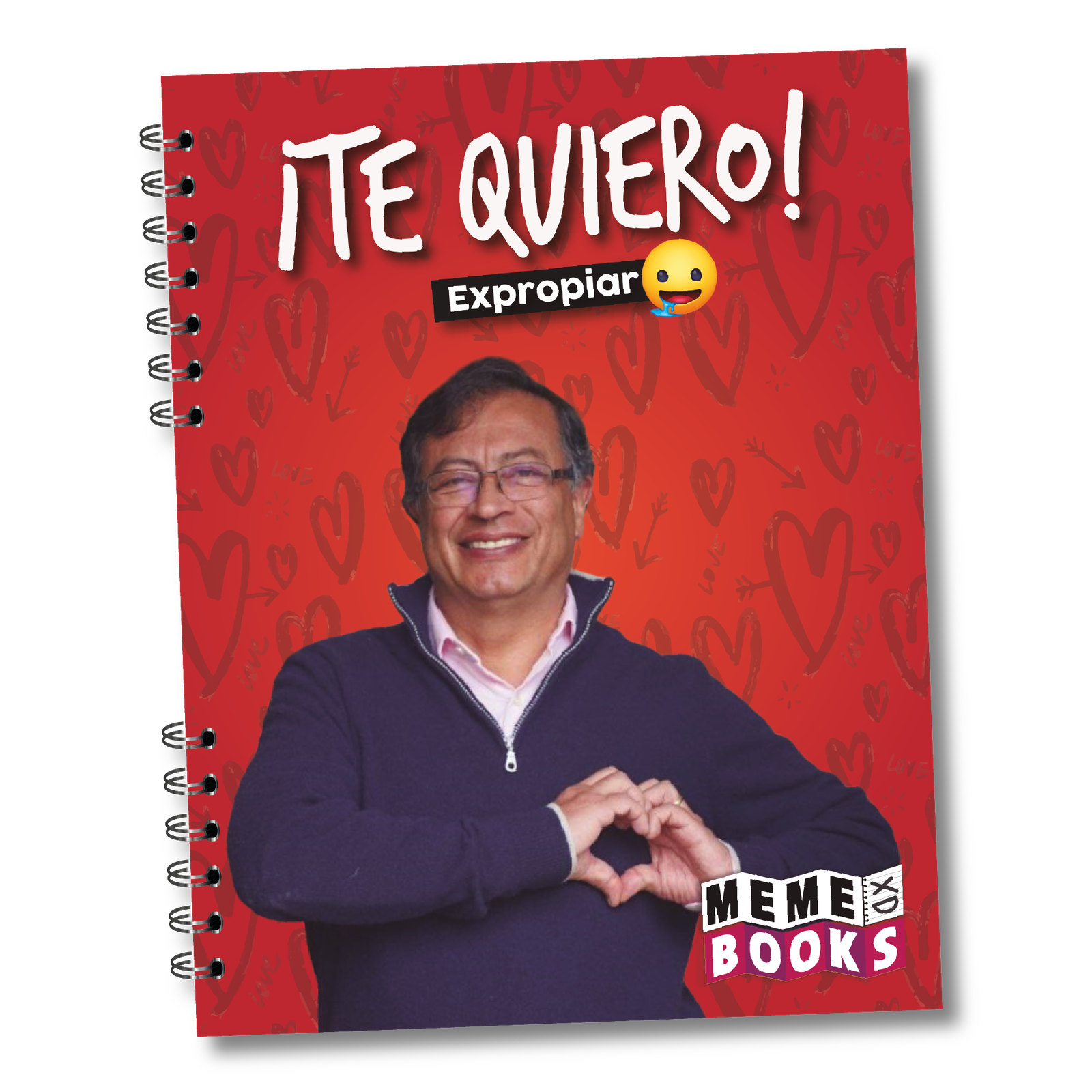Cuaderno Memebook - Te Expropio (grande / 5 materias)
