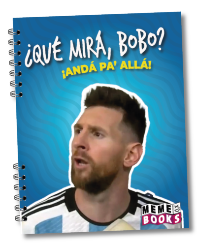 Cuaderno Memebook - Messi (grande / 1 Materia)