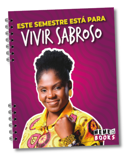 Cuaderno Memebook - Francia Márquez (grande / 1 Materia)