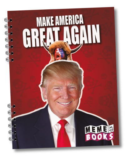 Cuaderno Memebook Trump (grande / 1 Materia)